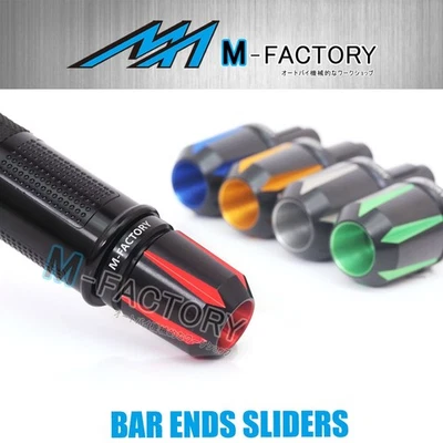 For Ducati 1098R 1198 S 848 EVO 750 900 SuperSport Alu. Red Bar End Sliders Foto 1 de 4