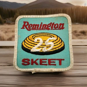 Remington 50 Skeet Vintage bestickt 3" x 3" Patch ca. 1970er-80er Jahre - Bild 1 von 5