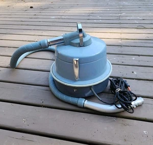 WORKS! General Electric Vacuum Canister VC5A  1HP Canada 1950s MCM  VTG  - Picture 1 of 16