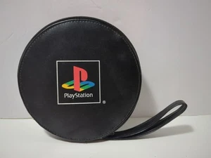 Sony PlayStation 1 PS1 22 Game Disc Zip-Up Round Carrying Case with Wrist Strap - Bild 1 von 8