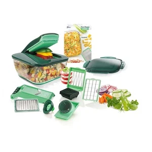 Genius A27060 Nicer Dicer Chef Taglia frutta e verdura Acciaio Inox Plastica - Foto 1 di 24
