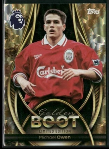 Michael Owen 2025-26 Topps Premier League Golden Boot Limited Editions #GB 3 - Picture 1 of 2