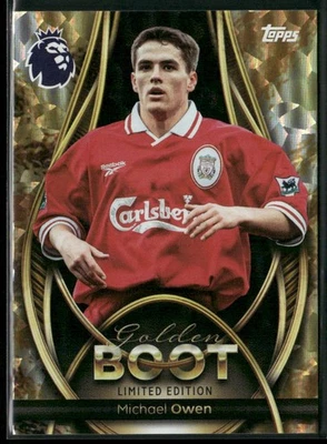 Michael Owen 2025-26 Topps Premier League Golden Boot Limited Editions #GB 3 - Image 1 of 2