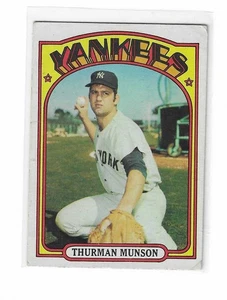 1972 Topps THURMAN MUNSON New York Yankees Karte 441 - Bild 1 von 2