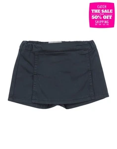UVP 140 € MONCLER Baby Shorts 6-9M grau Logo Patch Overlay vorne elastischer Bund - Bild 1 von 4