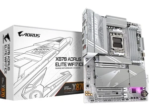 FAULTY Gigabyte AMD X870 AORUS ELITE WIFI7 ICE ATX Motherboard - Afbeelding 1 van 5