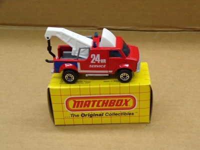 ВИНТАЖНЫЙ СПИЧЕЧНЫЙ КОРОБОК MB 21 ПОЛОМКА ФУРГОН 24 ЧАСА ОБСЛУЖИВАНИЕ - ОТ 1985 ~ НОВЫЙ ИЗ СТАРЫХ ЗАПАСОВ! - Изображение 1 из 4