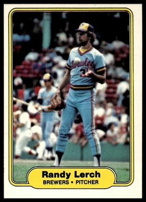 1982 Fleer #147 Randy Lerch [GOATCARDS] - Image 1 of 2