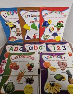 Lot Of 8 French Language Children’s Books PRACTICE Unisex Pictures! *Read - Bild 1 von 10