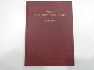 Plato – Apology and Crito 1898 Antique Greek Language Study Textbook - Picture 1 of 10