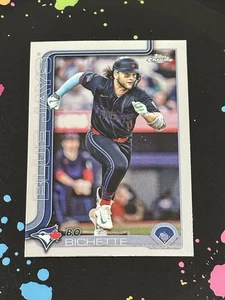 2025 Topps Chrome Bo Bichette #101 Toronto Blue Jays (T) - Picture 1 of 2