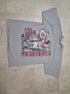 Vintage 2000 CSA Ken Griffey Jr Cincinnati Reds MLB Y2K Grafik T-Shirt Herren L - Bild 1 von 4