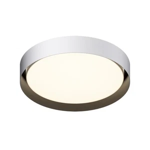 ET2 E51014 Echo 24"W LED Flush Mount Drum Ceiling Fixture - White - Picture 1 of 1