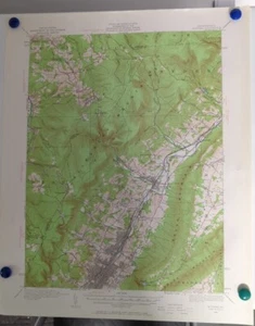 Pennsylvania  - Altoona Quadrangle (1920 survey) Original... - Picture 1 of 1