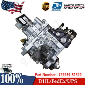 NEW 729939-51320 Fuel Injection Pump for Yanmar X7 4TNV98 4TNV98T 4TNV98-ZNDS - Picture 1 of 3