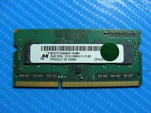 MacBook Pro A1286 Micron 2GB SO-DIMM Memory RAM PC3L-12800S MT8JTF25664HZ-1G6M1 - Picture 1 of 2