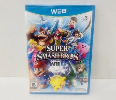 Super Smash Bros Nintendo Wii U READ  - BRAND NEW Factory Sealed - Ships Fast - Image 1 of 4