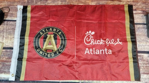 Atlanta United Chick-fil-A Atlanta Flag Cover