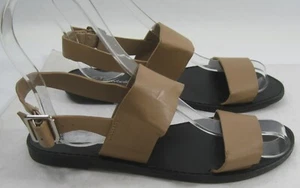 Breckelles new  Summer brown  open toe  Cool Sandals women Size 6 - Picture 1 of 4
