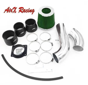 Kit de admisión de aire AirX Racing negro-verde para 2 piezas 2001-2003 Ford Explorer 4,0 L V6 - Imagen 1 de 4