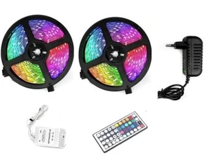 Tira LED RGB tira tira 5050 SMD cinta luz cadena de luces 10 metros - Imagen 1 de 1