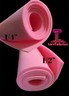 Pink Sewing Foam Upholstery Padding - 1/4 Inch Thick With Scrim Backing, 55 Inches Wide