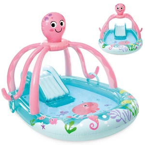 INTEX 56138NP Playcenter Friendly Octopus 234x183x15cm Planschbecken mit Rutsche - Bild 1 von 6