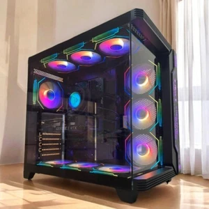 Gaming PC ARGB UP I9-12900K 64GB RAM 2TB SSD 3TB HDD RTX 3070 Win11 PRO WIFI 6 - Picture 1 of 13