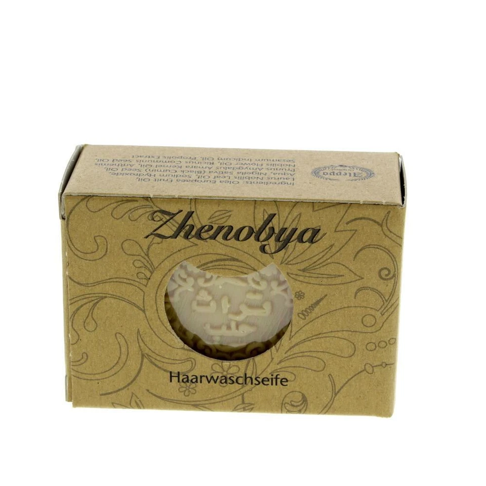 Zhenobya Alepposeife Haarwaschseife 100 g