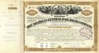 Michigan Central Railroad Co. Issued To Cornelius Vanderbilt - $5,000 Railway Bo