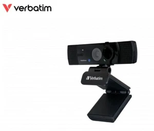 49580 Verbatim Webcam AWC-03 4K UltraHD 3840x2160 AUTOFOCUS,con DOPPIO MICROFONO - Photo 1/5