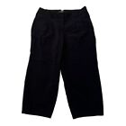 Body by Victoria Victoria?s Secret Womens Sz 8 The Marisa Fit Cropped Pant Black