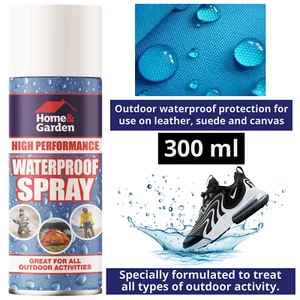 Waterproof Spray 300ml Fabric Protector Jacket Hiking Clothes Camping Shoe - Picture 1 of 1