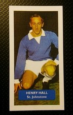 ST JOHNSTONE - HENRY HALL - Score UK football trade card 