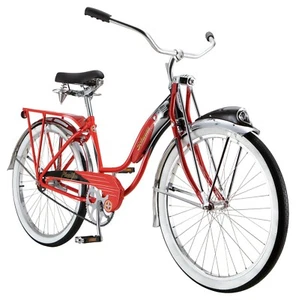 Schwinn Red Phantom Cruiser Bike Single Speed - 26 inch wheels 125th Anniversary - Picture 1 of 6