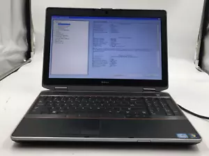Dell Latitude E6520 Laptop i5-2520M 2.5GHZ 4GB NO HDD/OS/Caddy Sticky Palmrest - Picture 1 of 17