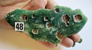 MTOROLITE Large Chrome Chalcedony  Specimen 110mm Crystal Mineral ba48 - Foto 1 di 3