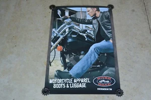 River Road Motorcycle Apparel Boots And Luggage Poster Shop Sign Ad 2335 Z4 - Picture 1 of 7