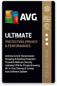 AVG Ultimate (Multi-Device, up to 10 connections) (2 Years) - Picture 1 of 1