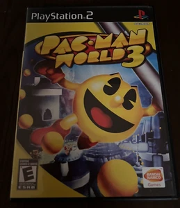 Pac-Man World 3 Etiqueta Negra Sony Playstation 2 PS2 Excelente Estado COMPLETO - Imagen 1 de 8