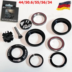 Versiegelte Lager Fahrrad-Steuersatz 34/44/50.6/55/56mm MTB 1-1/8" Aluminium DE - Bild 1 von 34