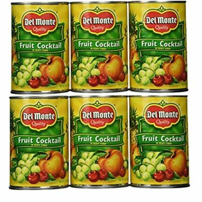 Del Monte Classic Fruit Cocktail in Heavy Syrup 15.25 Oz [Pack of 6] - Image 1 of 4
