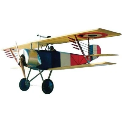 Balsa USA 1/4 Scale Nieuport 11 Remote Control Balsa Wood Airplane Kit #407 - Image 1 of 2