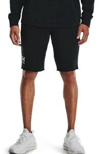 NWT Under Armour Men’s UA Rival Terry Short.  SMALL.  Black. - Picture 1 of 3