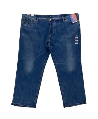 NEW Levi's Strauss 541 Athletic Taper All Seasons Tech Blue Jeans Mens Sz 56x30 - Image 1 of 4