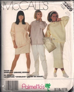 Vintage Top, skirt, Pants Sewing Pattern M3269 Size 10-12 - Picture 1 of 1