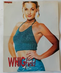 Whigfield / Aerosmith 1995 Greek Magazine Double Sided Poster - Bild 1 von 2