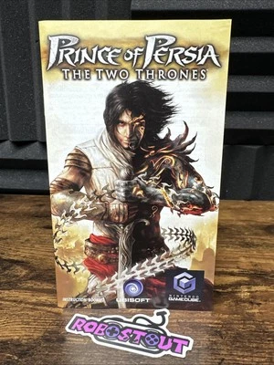 Prince of Persia Two Thrones - (GameCube) Manual de instruções somente⭐ - Imagem 1 de 4