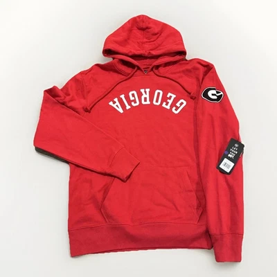 NUEVO CON ETIQUETAS Georgia Bulldogs '47 Marca Sudadera con Capucha Para Hombre Rojo Pullover Sudadera XL Foto 1 de 4