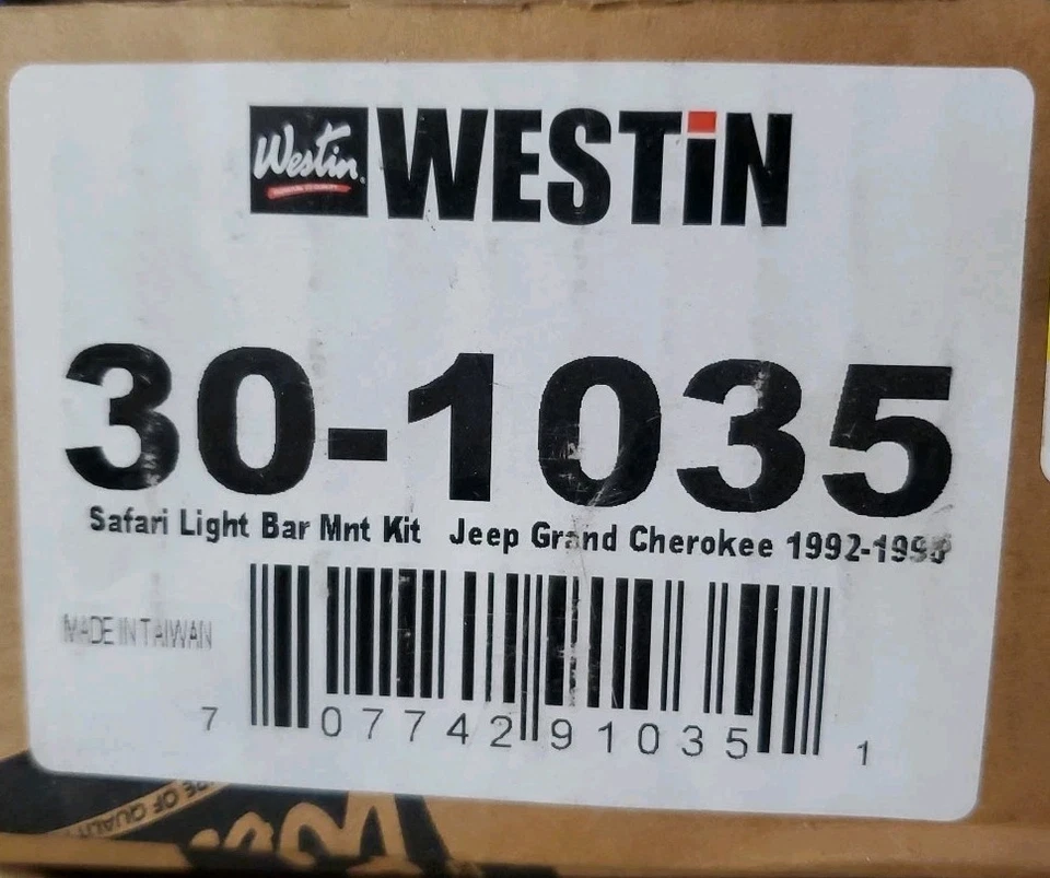 Kit de montaje de barra de luz Westin 30-1035 para Jeep Grand Cherokee 1993 Foto 1 de 1